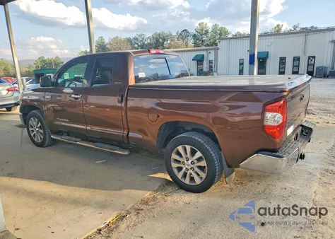 2014 Toyota Tundra Limited из США, поврежденный, VIN 5TFSY5F17EX162916